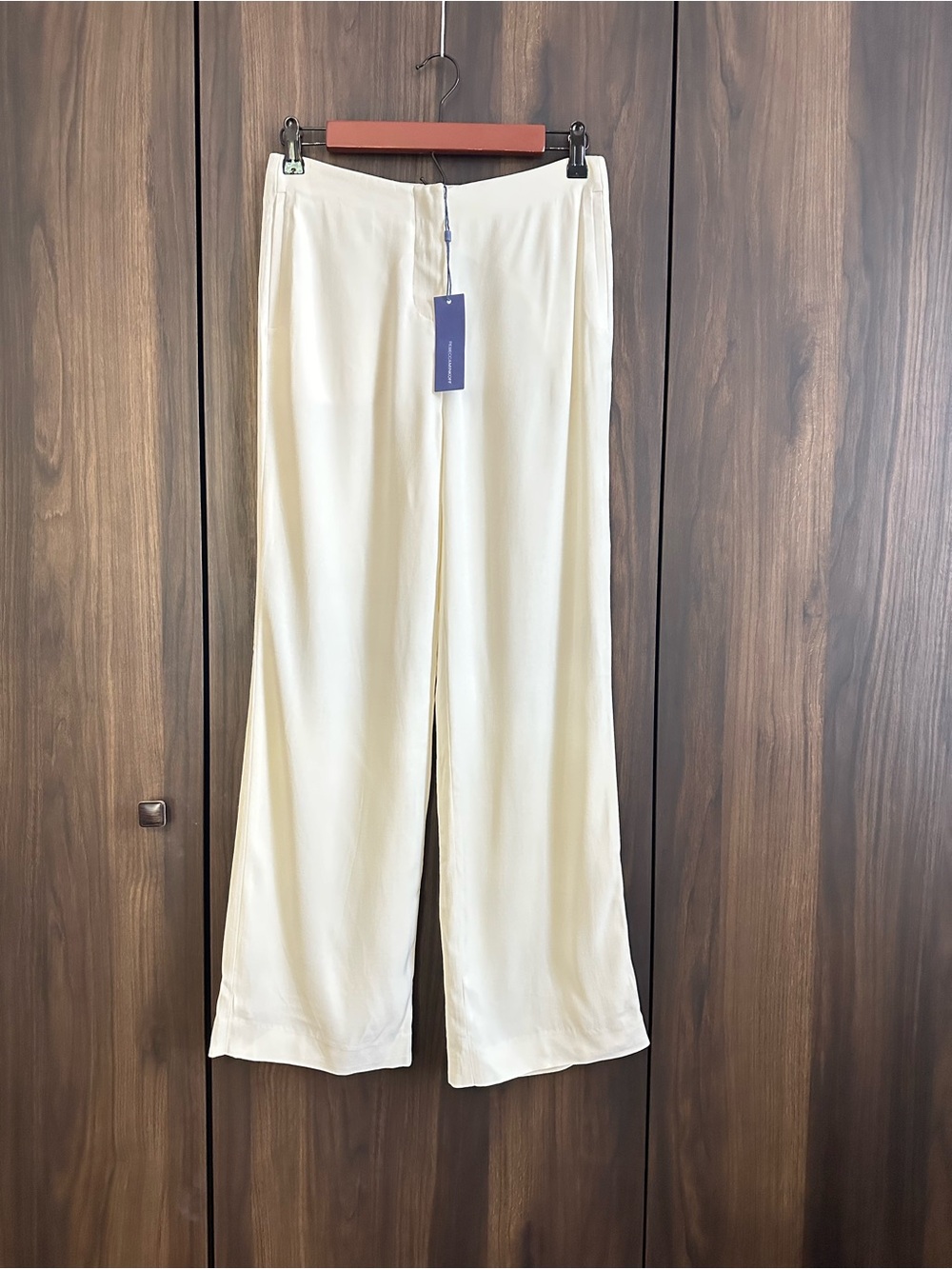 NWT Rebecca Minkoff Ivory Wide Leg Avedon Pants Retail